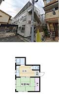 鶴見区横堤敷金礼金0円1LDK